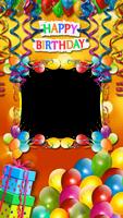 Happy Birthday Wishes Photo Frame imagem de tela 1