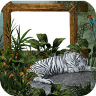 Wild Jungle Photo Frame icono