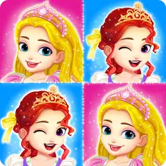 美人魚 芭比 公主 記憶 遊戲 的孩 子們 - 配對 遊戲 APK 下載