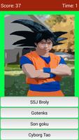 Saiyan DBZ Cosplay Quiz imagem de tela 2