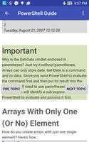 Learning Guide for Powershell capture d'écran 1