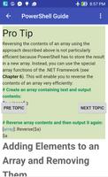 Learning Guide for Powershell скриншот 2