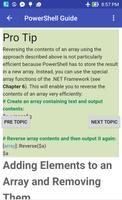Learning Guide for Powershell スクリーンショット 2