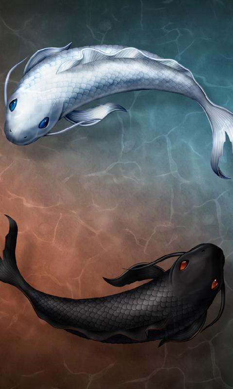 Koi Lucky Fish 3d Theme Wallpaper For Android Apk Download - koi fish pony roblox