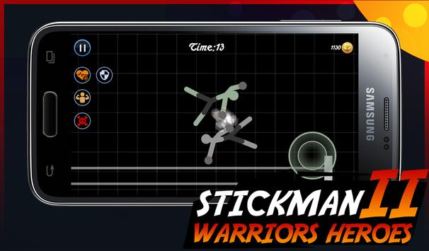 Stickman Warriors Heroes 2 APK banner