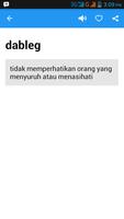 Kamus Bahasa Jawa Offline capture d'écran 1