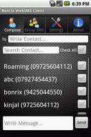 Bonrix WebSMS Client تصوير الشاشة 1