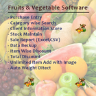 Fruit & Veg Store With Inventory icône