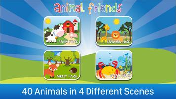 Animal Friends - Toddler Games capture d'écran 1