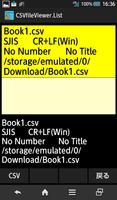CSV File Viewer ภาพหน้าจอ 3