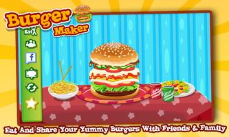 Burger Maker–Kids Cooking Game screenshot 3