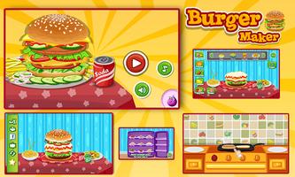 Burger Maker–Kids Cooking Game capture d'écran 1