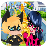 Run for ladybug game adventure