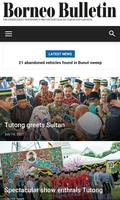 Borneo Bulletin Affiche
