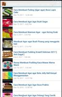 15 Aneka Resep Agar Agar Lezat Screenshot 1