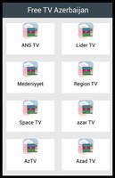 TV gratuit Azerbaïdjan Affiche