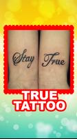 True Tattoo Cartaz