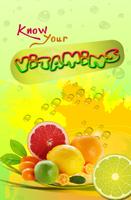 Know Your Vitamins Affiche