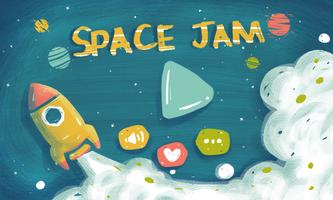 Space-Jam постер