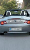 BMW Z4의 지그 소 퍼즐 포스터