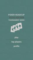 Poker Heads`Up الملصق