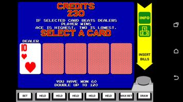 Video Poker 5-card Draw captura de pantalla 2