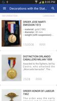 Cuba Orders and Medals plakat