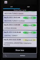 Last 50 Earthquakes الملصق