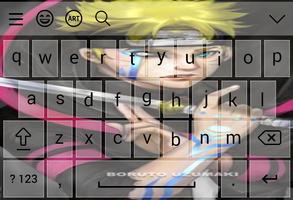 Uzumaki Go Keyboard Theme स्क्रीनशॉट 3