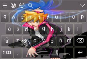 Uzumaki Go Keyboard Theme capture d'écran 1