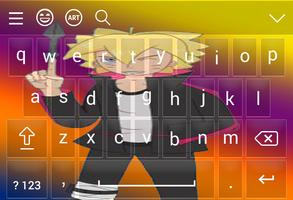 Uzumaki Go Keyboard Theme capture d'écran 2