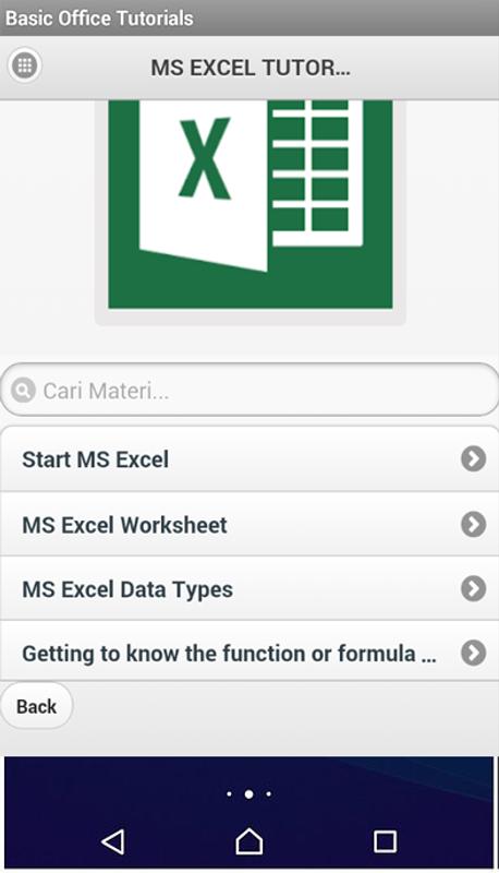 microsoft office excel apk download