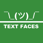 Text Faces icône