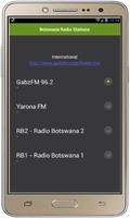 1 Schermata Stazioni radio di Botswana