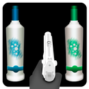 bottle shooting space games APK