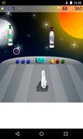 bottle shooting space games screenshot 2