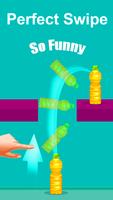 Tap Bottle Flipping Game Impossible/-poster