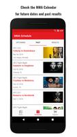 MMA App - UFC News, Event Cale syot layar 1