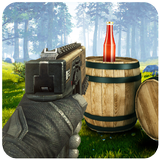 Gun Bottle Expert Arena Shooting Challenge Game 3D simgesi