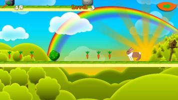 Bunny Run: Rabbit Adventure capture d'écran 1