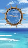 Aloha Compass Clock Travel LWP Ekran Görüntüsü 1