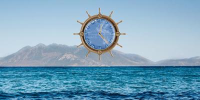 Sea World Compass HD Wallpaper syot layar 2