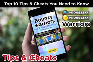 Bounzy! Warriors Cheats: Tips & Strategy Guide پوسٹر
