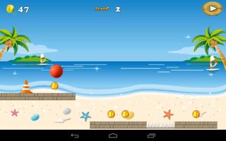 Red Bouncing Ball Adventure 스크린샷 2