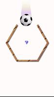 Bouncy Football Polygon capture d'écran 1
