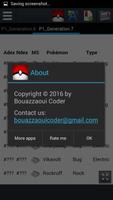 Database for Pokemon imagem de tela 1