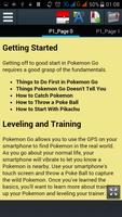 Guide 4 Pokemon Go الملصق