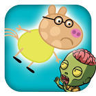 Zombie vs Peppa-icoon