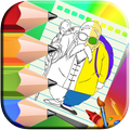 kids Coloring page for saiyan