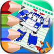 Robot Coloring book